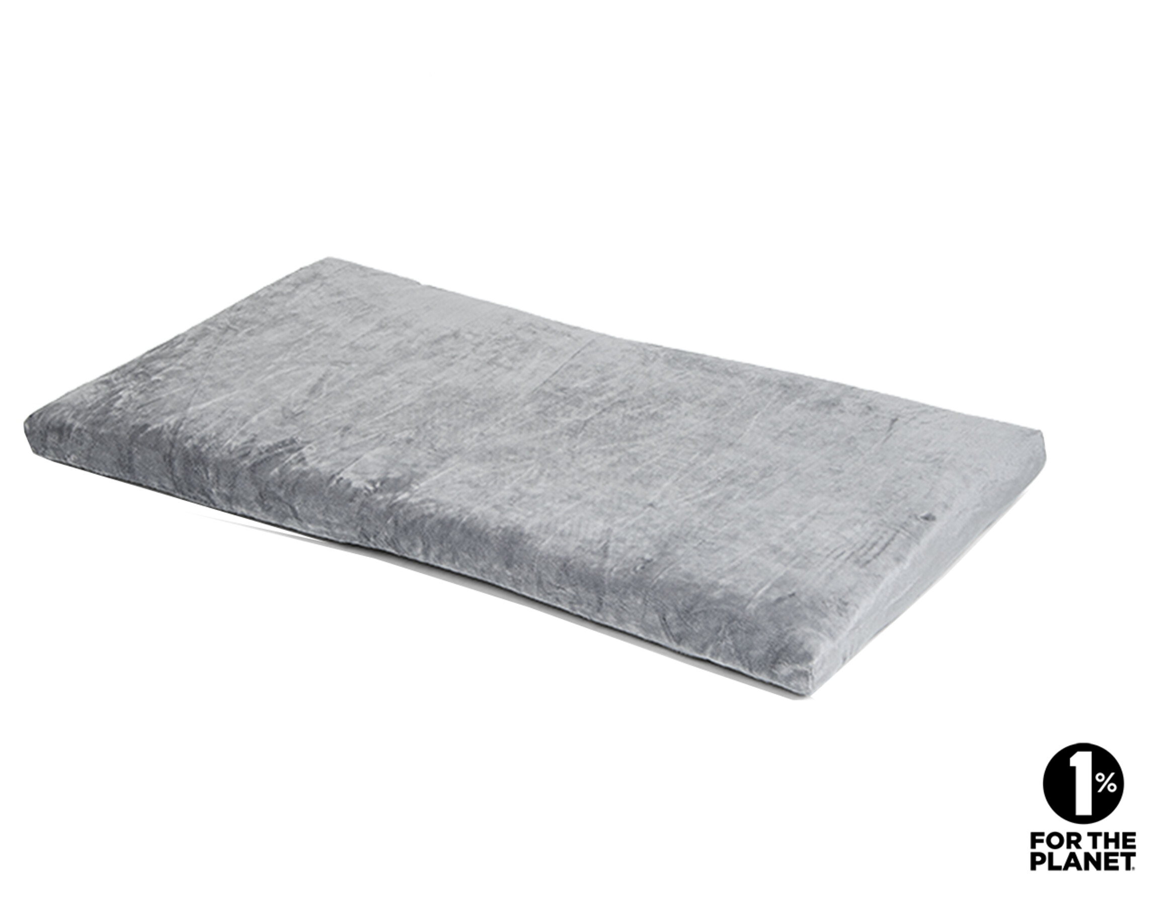 Bench Cushions Habitat and Sleep DogBench Cushion Soft plush grey 83x49x3cm Vadigran