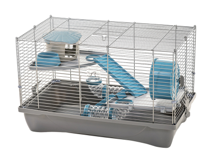 Hamster cage Flat VIP grey