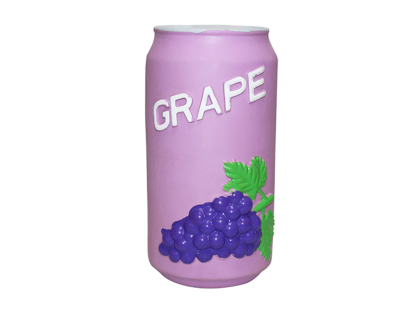 Can of grape juice