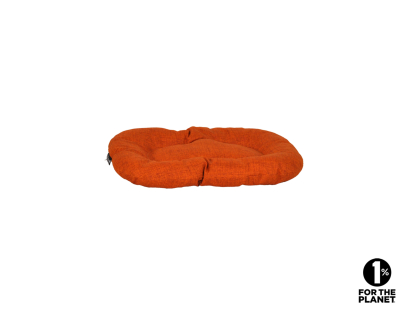 Cushion oval Adelle ocher 50x35cm