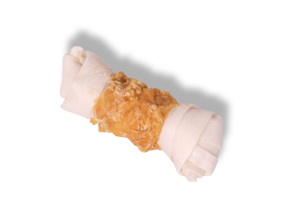 Wrapped Chicken knotted bones 11cm