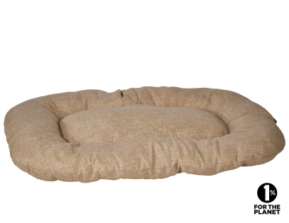 Cushion oval Adelle beige 100x65cm