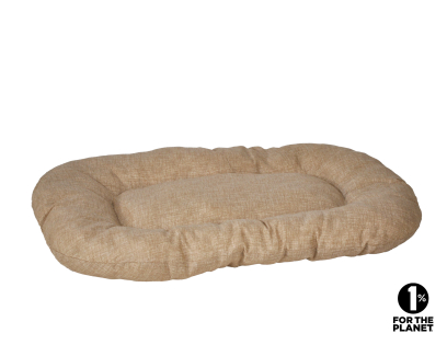 Coussin ovale Adelle beige 90x60cm