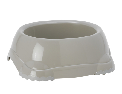 Feeding and drinking bowl Fixo grey