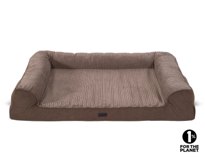 Sofa lit Ryo brun 110x90x22cm