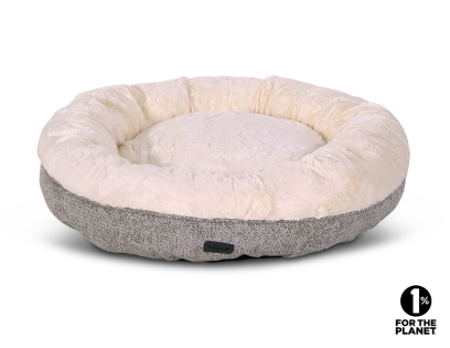 Donut Alys beige/wit Ø80cmx20cm