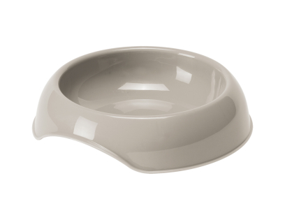 Feeding and drinking bowl Plato grey