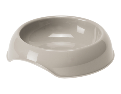 Feeding and drinking bowl Plato M 0,7L grey