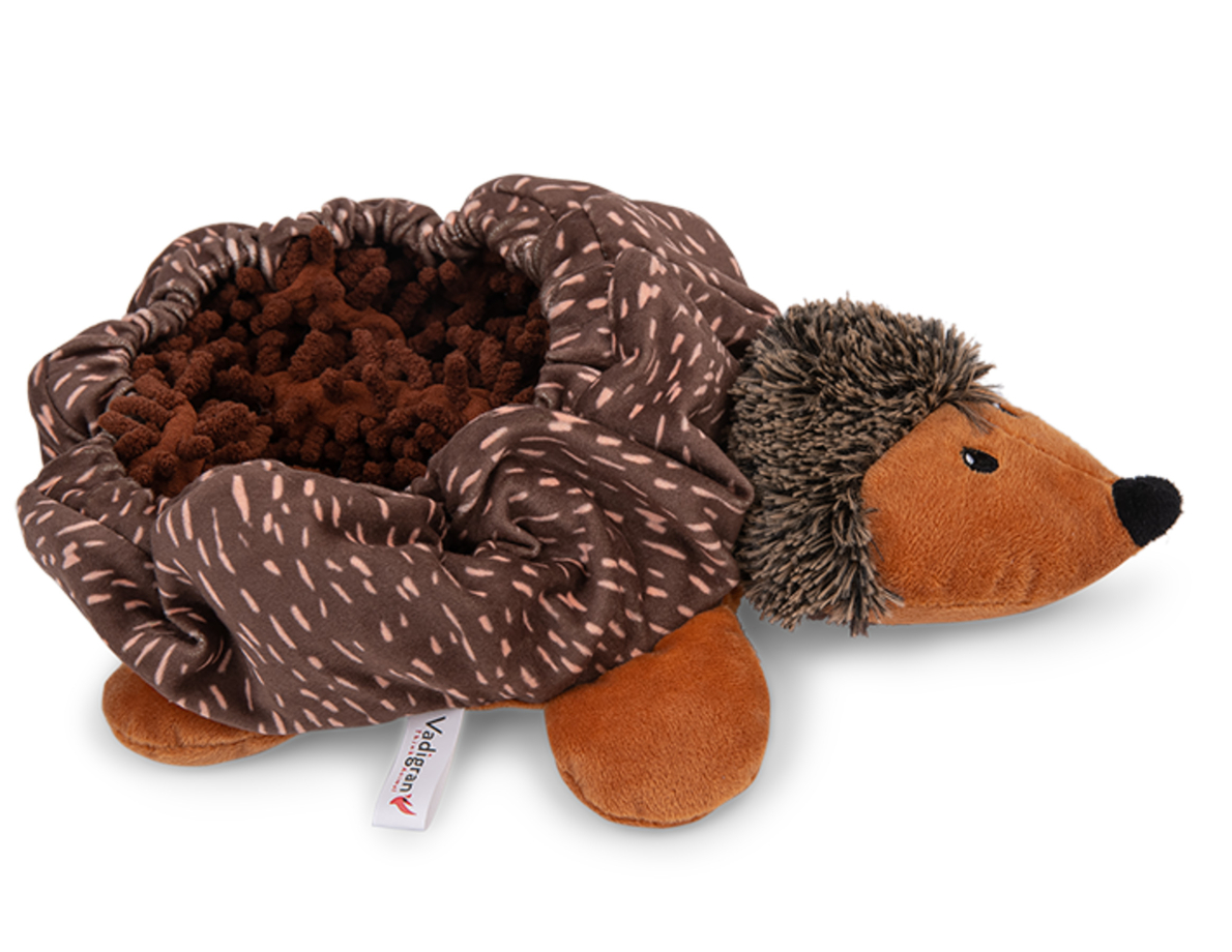 Stuffed hedgehog best sale dog toy