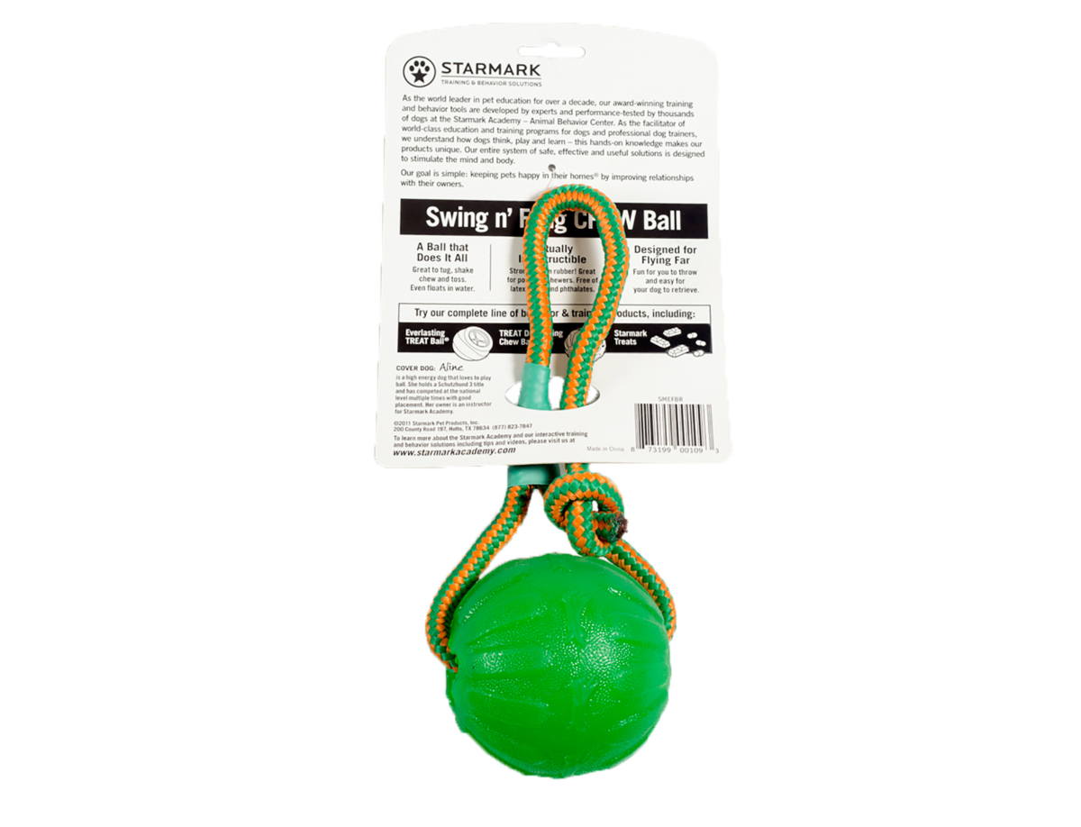 Starmark swing clearance and fling ball