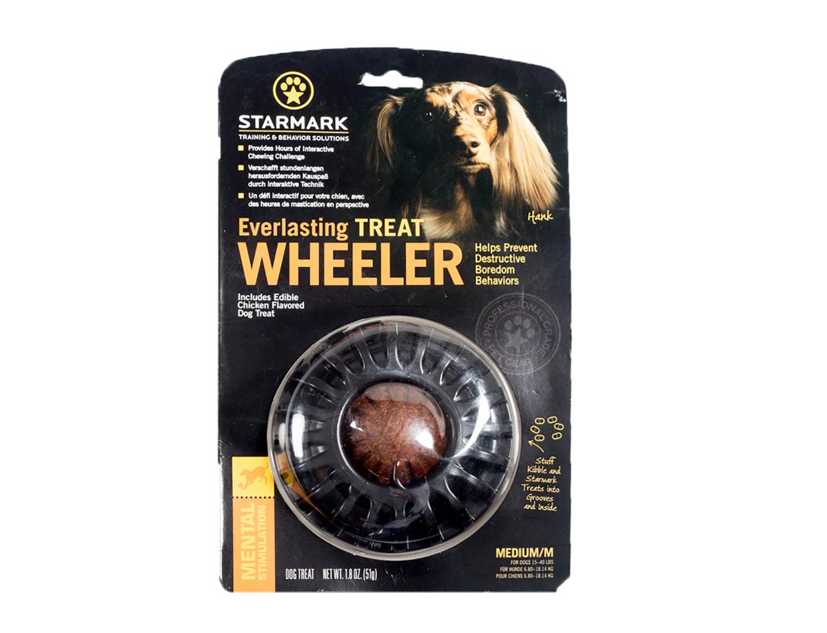 Starmark everlasting treat outlet wheeler dog toy