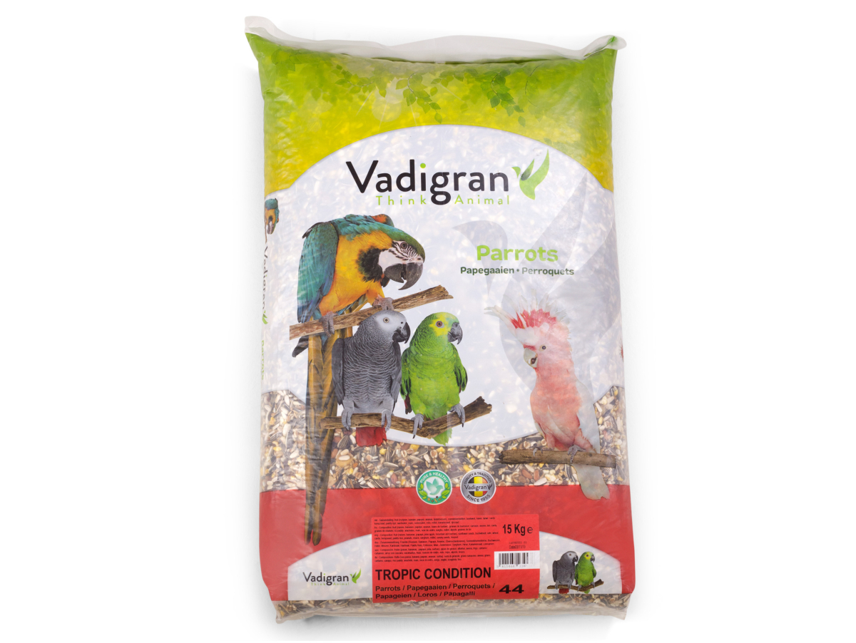 tropical parrot food 15kg