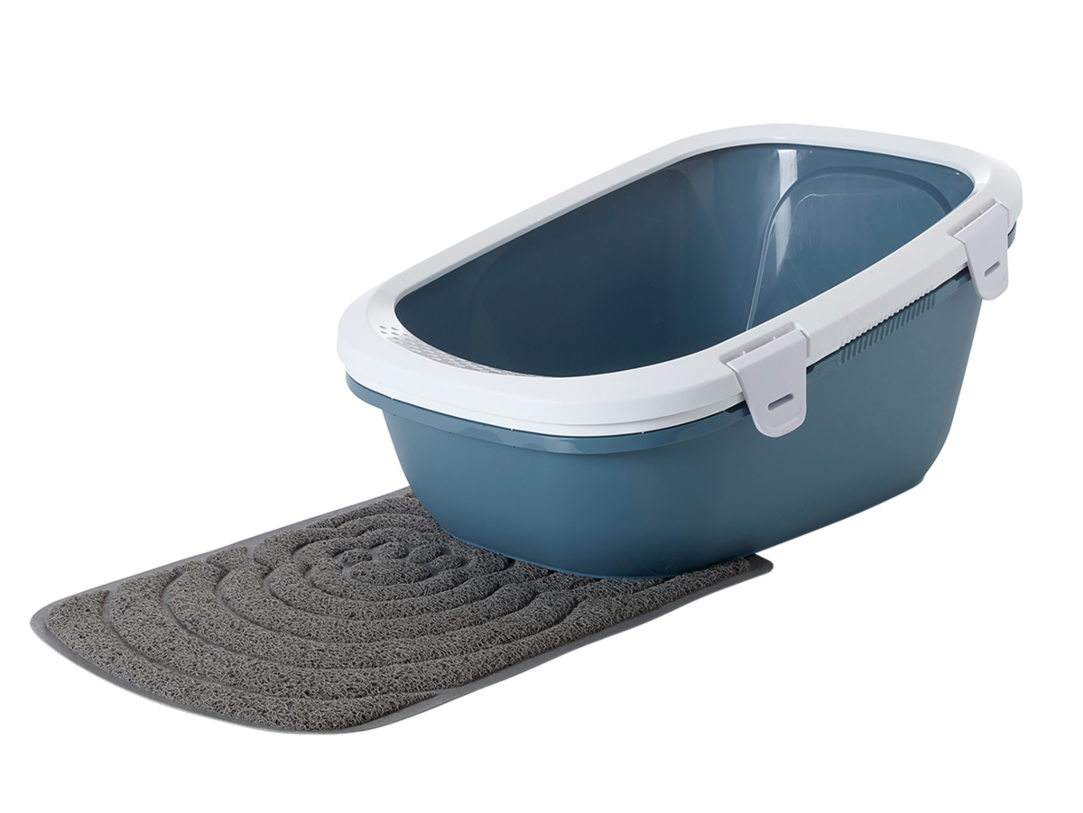 Cat litter tray accessories - Home Accessories & Hygiene - CatMat for  Nestor&Aseo Jumbo grey 55x40cm - Vadigran