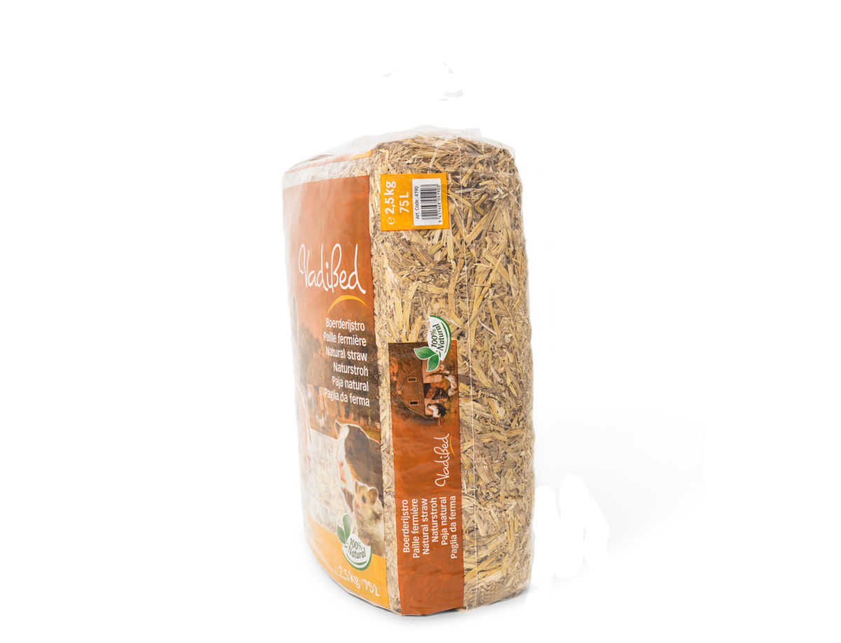 Vadigran Bedding - Bedding - Small animalsStraw 75 L - 2,5 kg - Vadigran