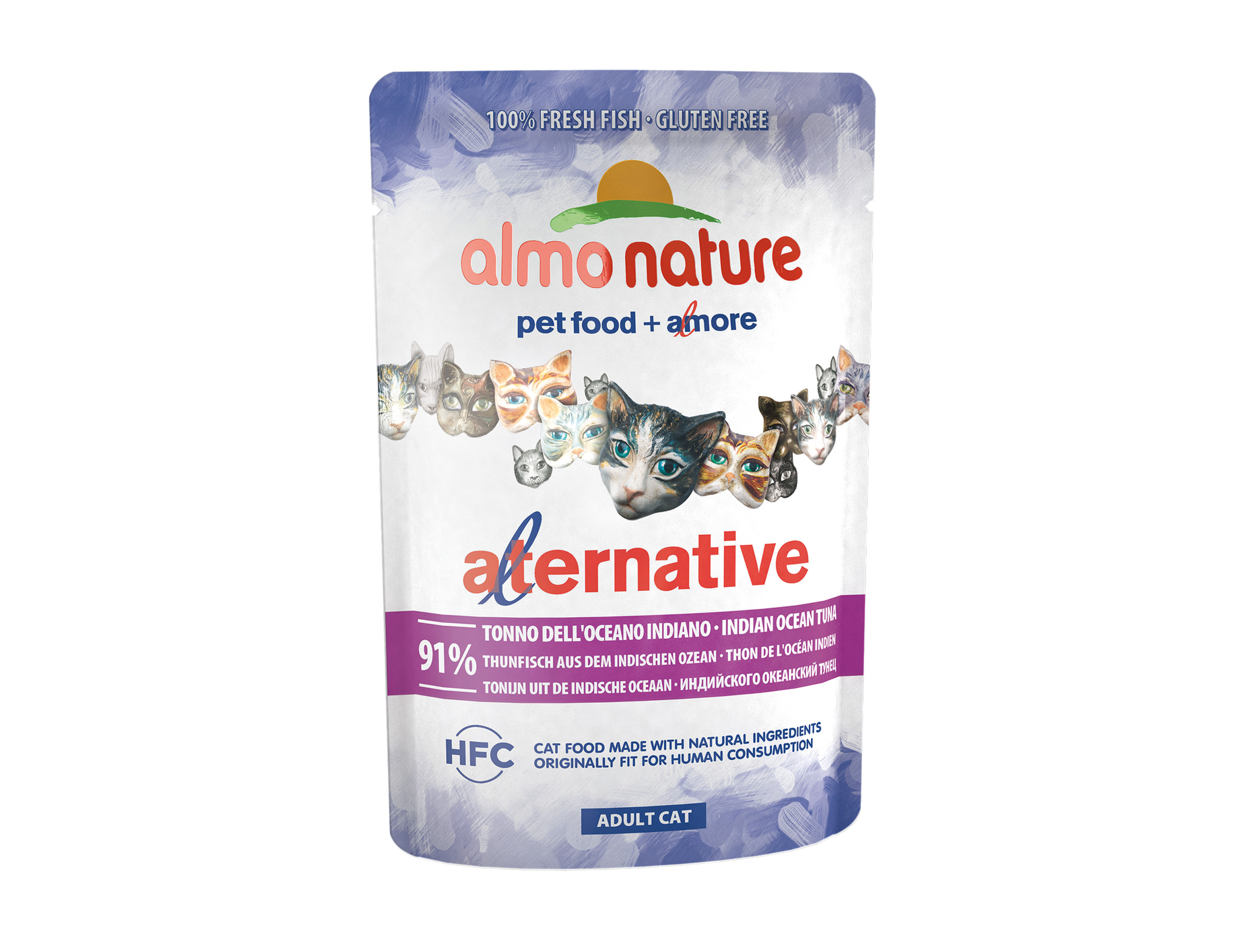 Almo Nature cat wet Food CatHFC Alternative Indian Ocean