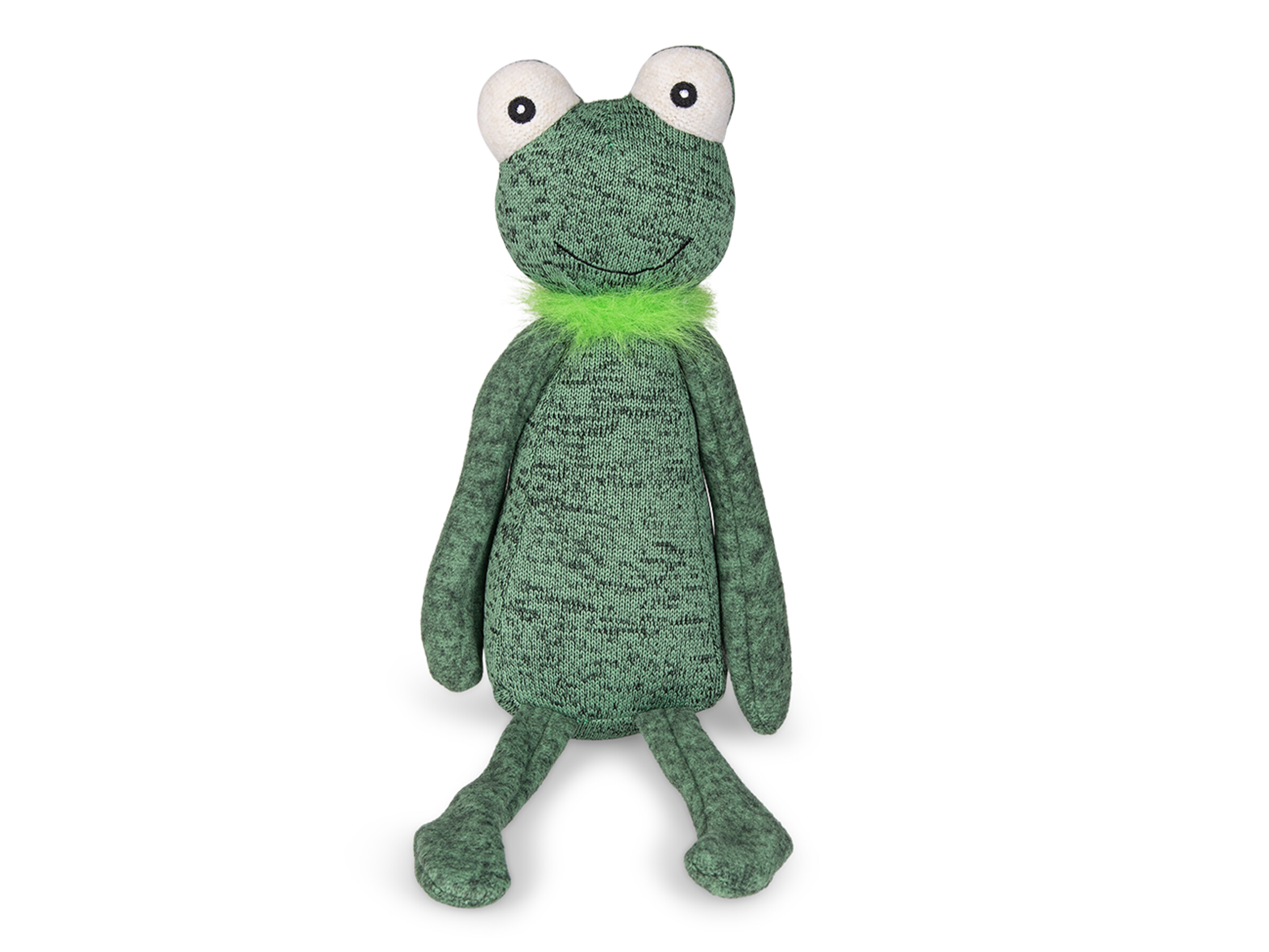 Plush Toys Dogdog Toy Knitted Frog Karel 38cm Vadigran